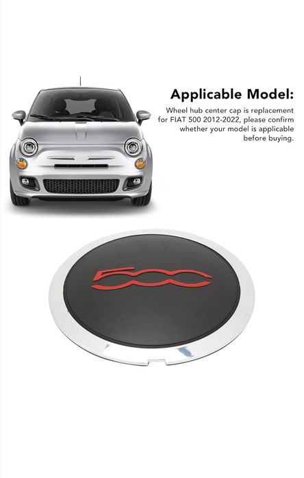 Set capace roti Fiat 500 2012-2022