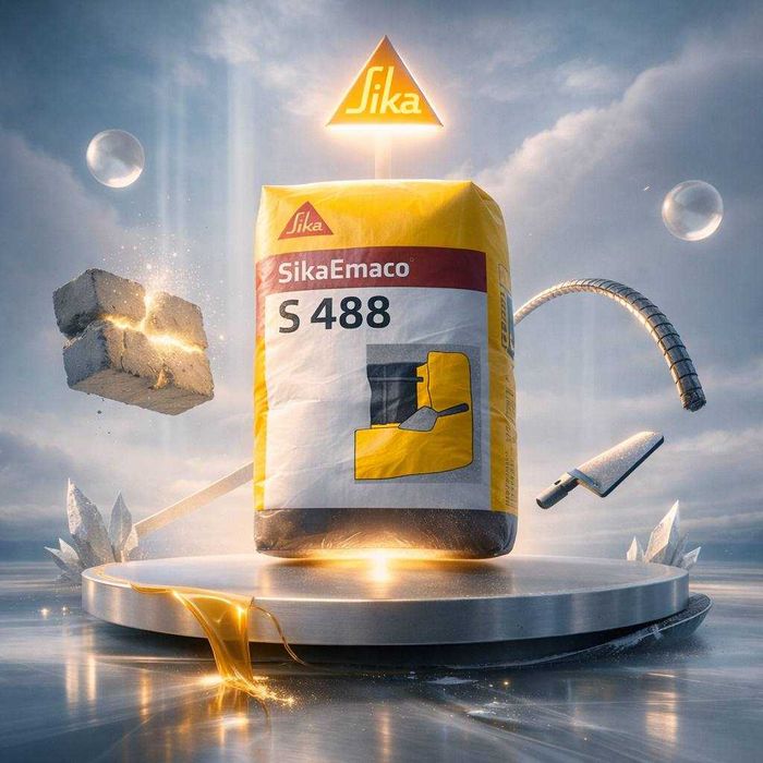 MasterEmaco S 488 ( SikaEmaco ) ремонт бетона,сухая смесь