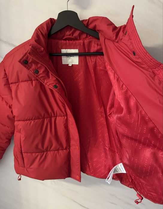 Дамско Кроп яке с вата Pepe Jeans