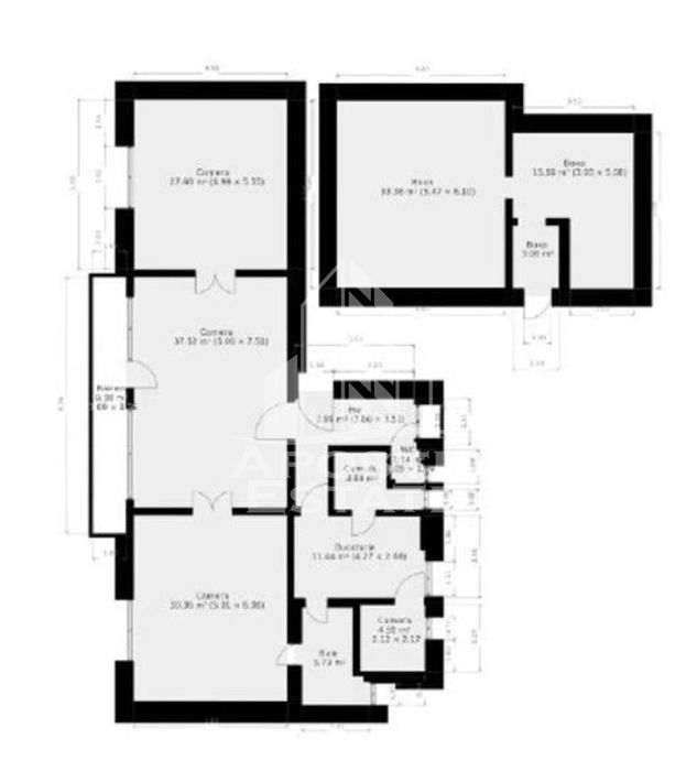 Piața Iosefin | Apartament 134 mp, etaj intermediar, balcon