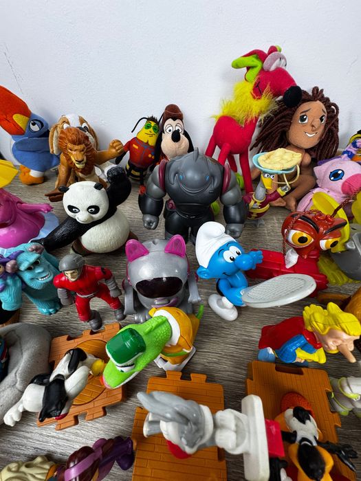 Голяма колекция 60+ McDonald’s Happy Meal играчки – ретро фигурки