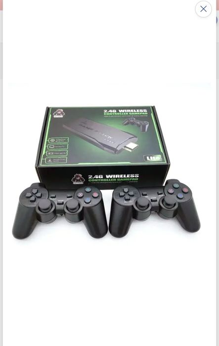 Ретро конзола Геймпад/Gamestick 4K TV Конзола с 3500+ игри/2 безжи