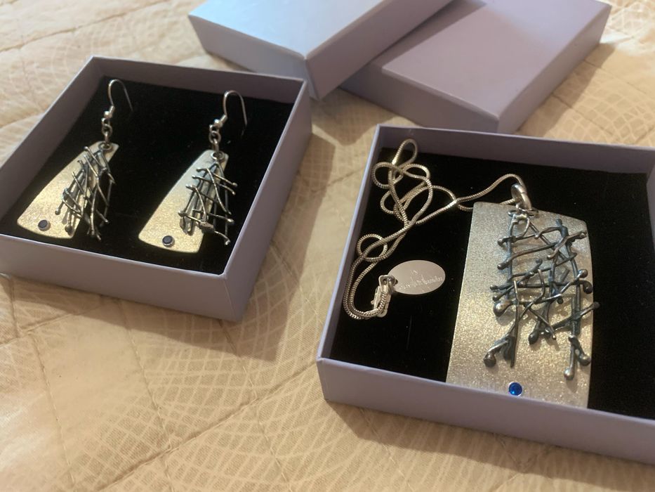 Set bijuterii din argint David Sandu