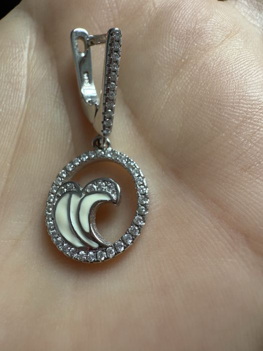 Set argint 925 cercei si inel