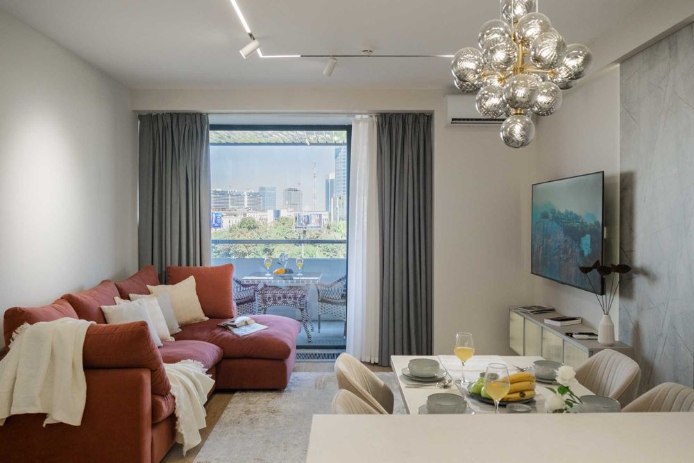 Стильная 2-х комнатная квартира в U-Tower посуточно