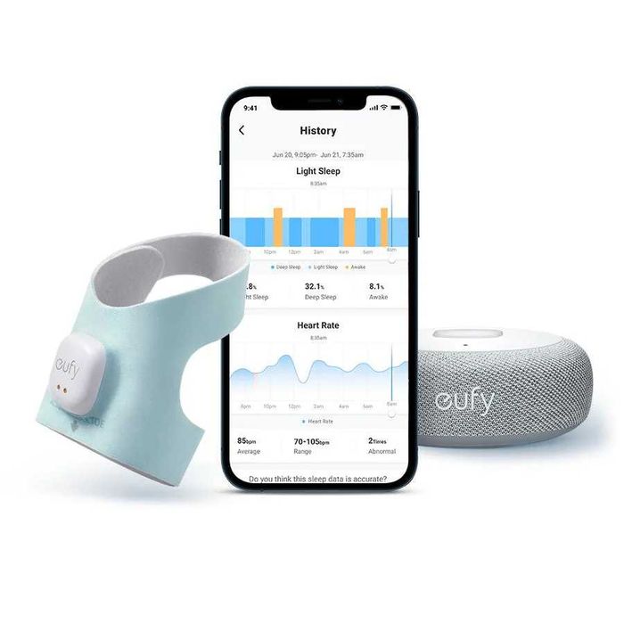 Eufy Smart Sock S320 - трекер сна для малышей