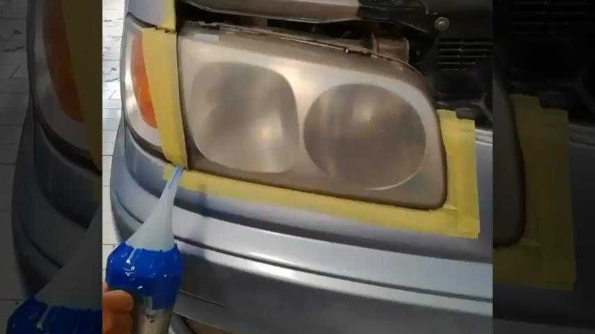 Химическо почистване на фаровете