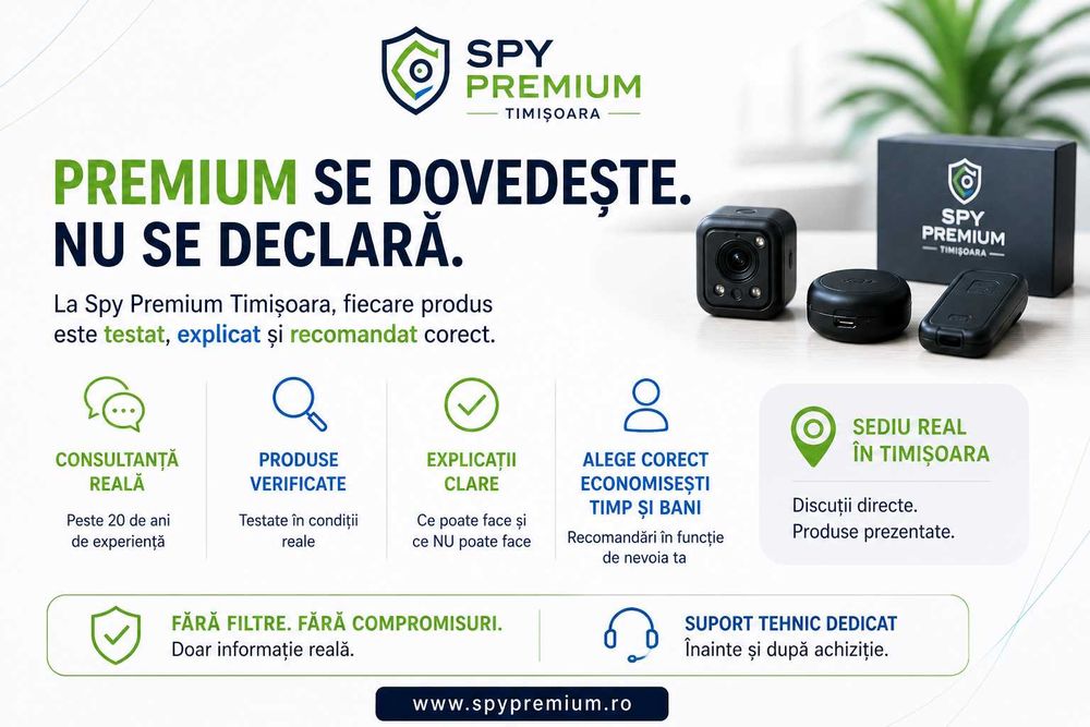 Detectivi particulari Timisoara - Vindem Inchiriem  echipamente Spy Premium pentru persoane fizice si juridice