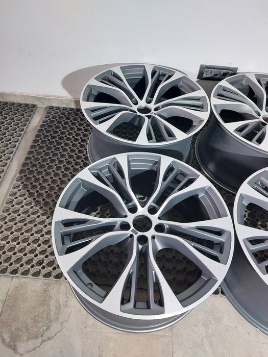 set jante 21 originale bmw x5 f15 x6 f16 sty 599 pachet m performance