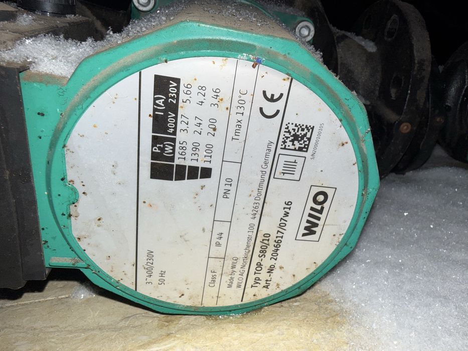 Pompă recirculare wilo Typ Top -S80/10