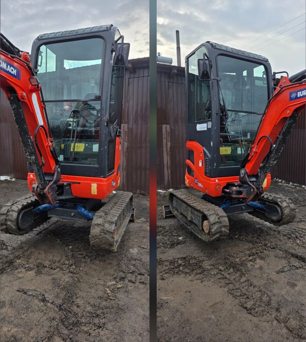 Cabina incalizita miniexcavator Eurocomach excavator