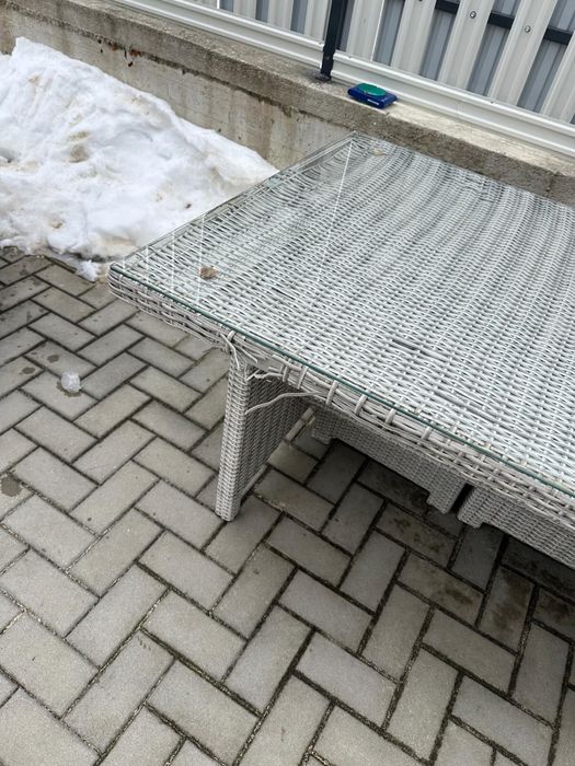 Coltar de exterior cu perini