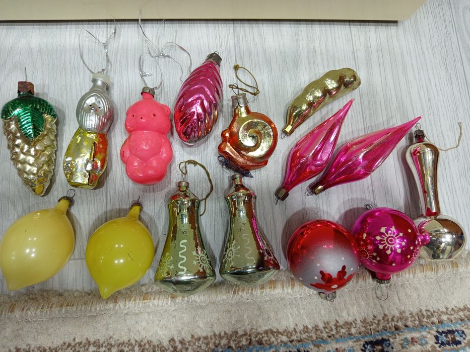 Продам советские елочные игрушки СССР, антиквариат