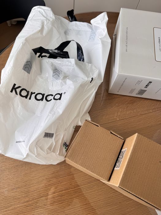 Набор сервиз Karaca 6 тарелок, масленка, для меда