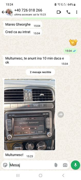 Decodare Radio navigatii pin safe