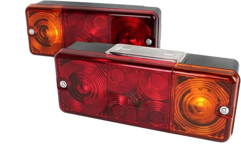 Правоъгълни стопове за ремаркета и камиони - 2 броя.