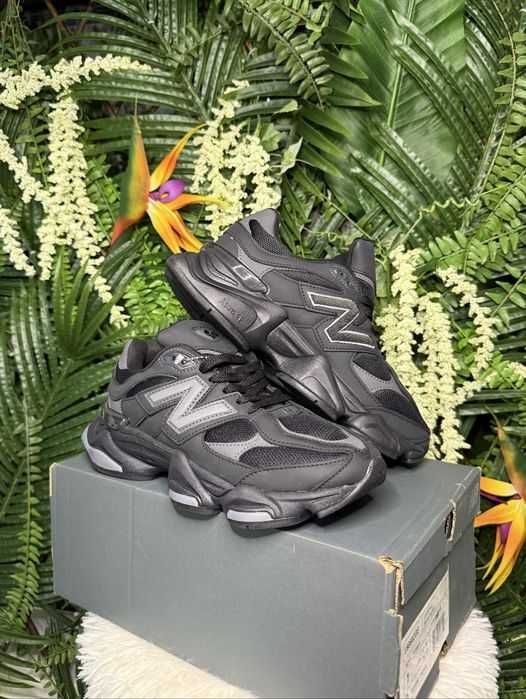 New Balance 9060 Triple Black (36-44 размер)
