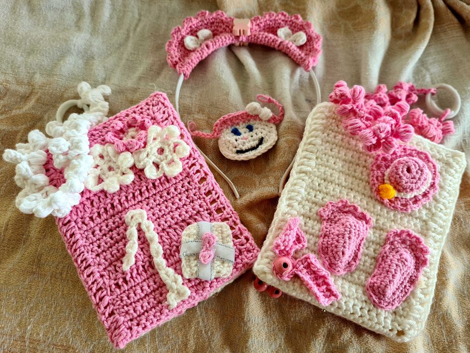 Дървена кутийка с плетиво - ръчна изработка .