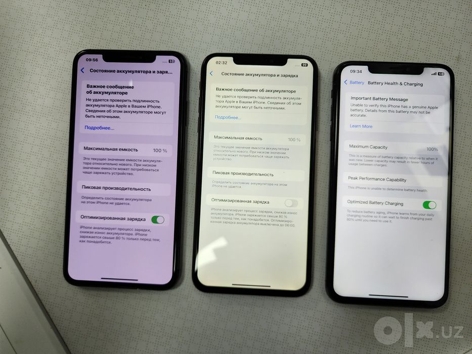 Iphone XS Max 64GB Batareka 100% Gold Black Xammayogi ishlidi