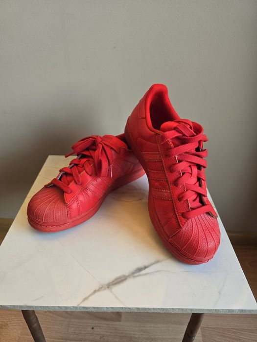 Adidas Superstar, естествена кожа