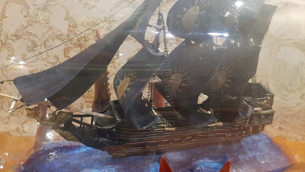 Корабль ручная работа