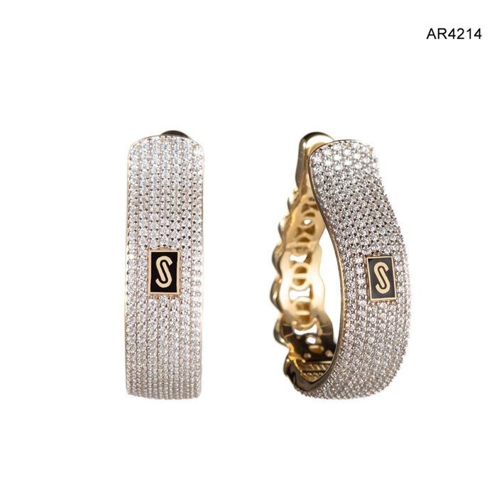 Cercei Aur 14 K model Monaco Chain by ARJEWELS