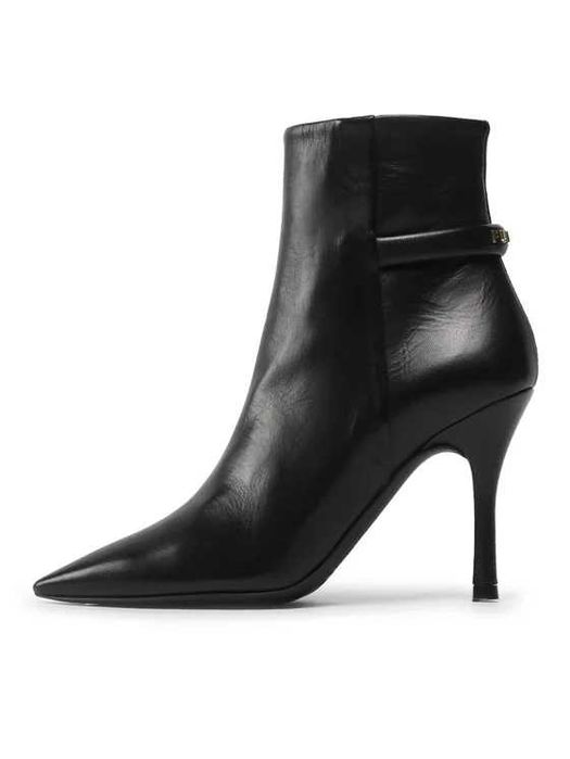 Furla, кожени боти, черни, размер 37