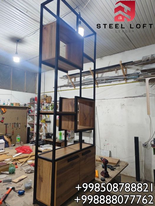 Лофт мебель полки, стеллажи , Polka, stelaj