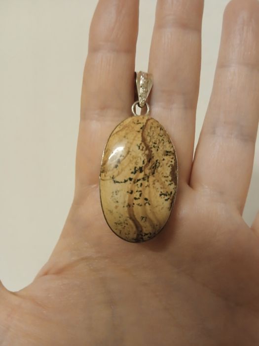 Pandantiv argint,piatra semipretioasa