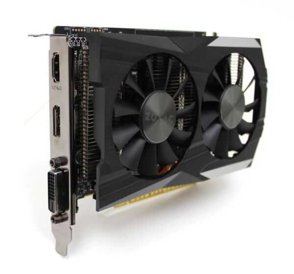 Видеокарта ZOTAC / GTX 1050 / 2ГБ / GDDR5 / 128 bit