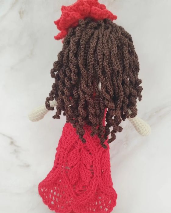 Вязаная кукла 7500 тг