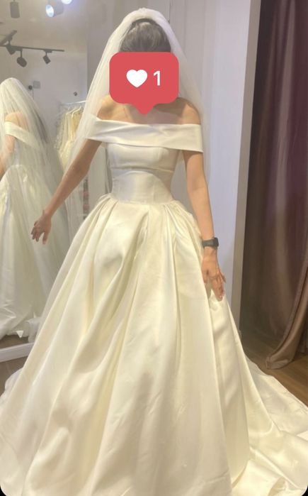 Новое свадебное платье