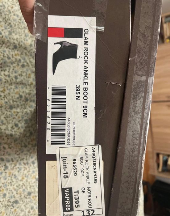 Cizme Louis Vuitton Glam rock ankle boot