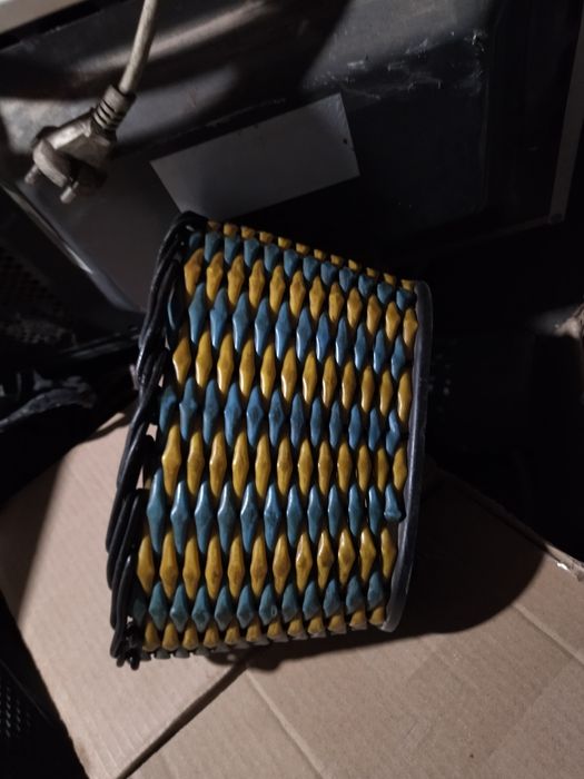 Корзина советская плетенная