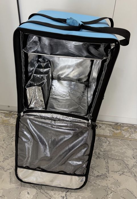 Сумка Wolt сатылады ені және көлемі 40×40×45 аумағы 35,1 л