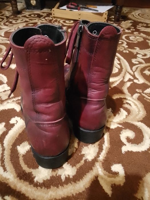 Дамски боти естествена кожа