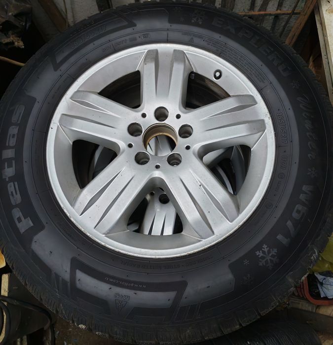 Зимни гуми Petlas 265/65/17 XL + 4бр Джанти за  ML(W163)
