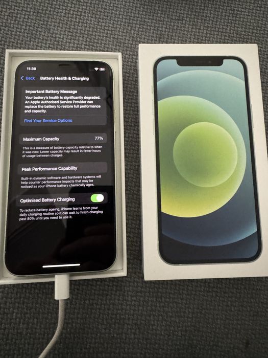 Iphone 12 64gb 77% батерия