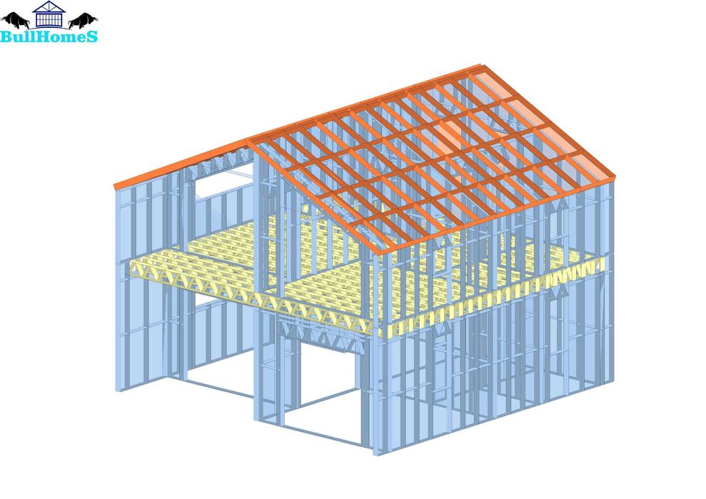 Къща,Преместваеми къщи,Модулни,Жилищни - 111м²