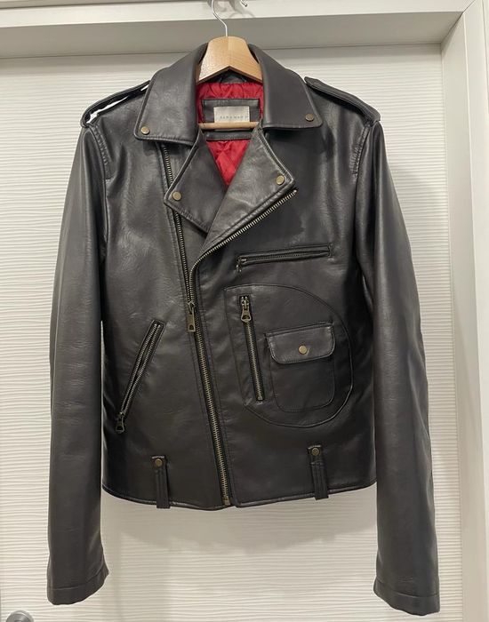 Geaca piele Zara Man