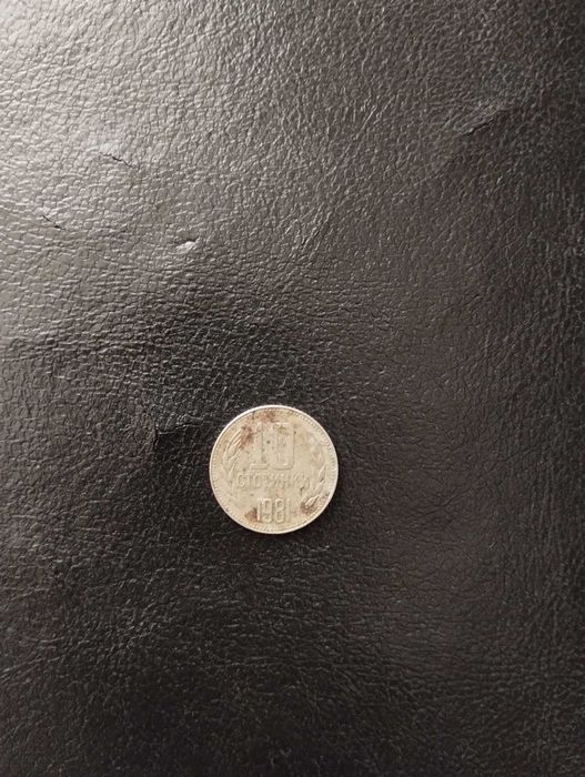 10 стотинки 1981 година