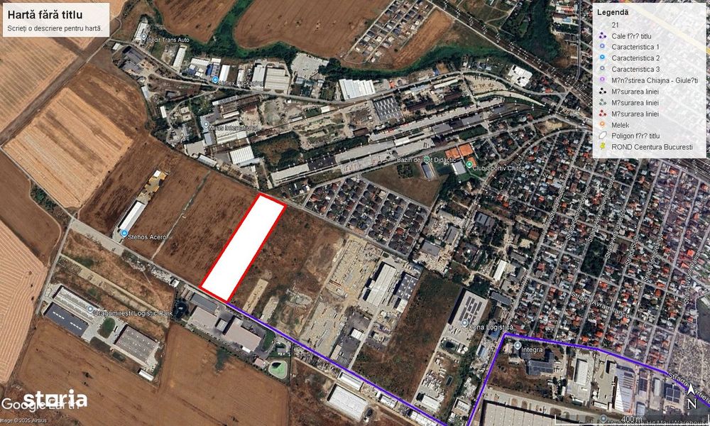 INDUSTRIAL CHITILA 31497 mp str Padurii