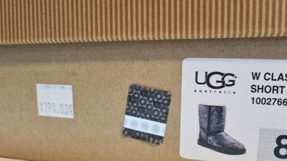 UGG-uri colorate cu  paiete