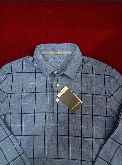 Из США, мужское поло бренд VAN HEUSEN