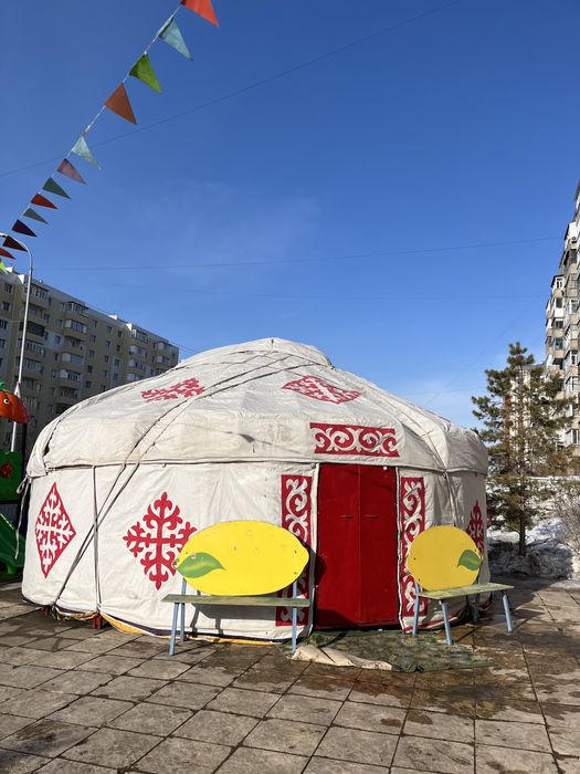 Юрта, Киіз үй в аренду 8қанатты