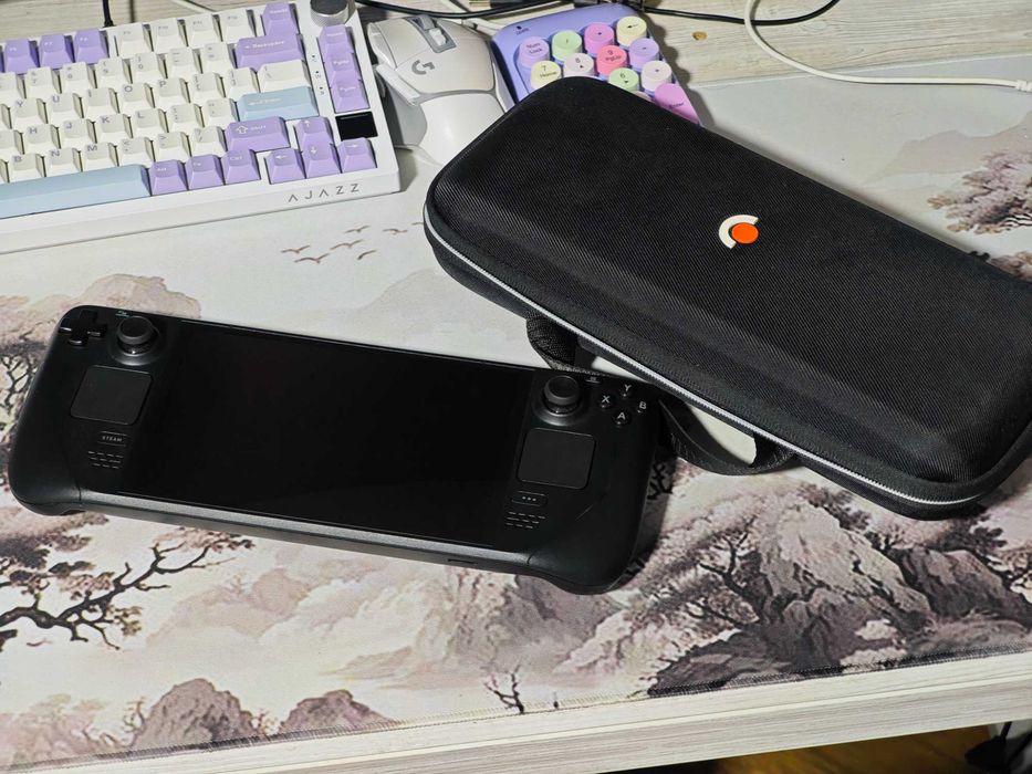 Steam deck OLED 512gb full box, consola gaming portabila steamdeck valve