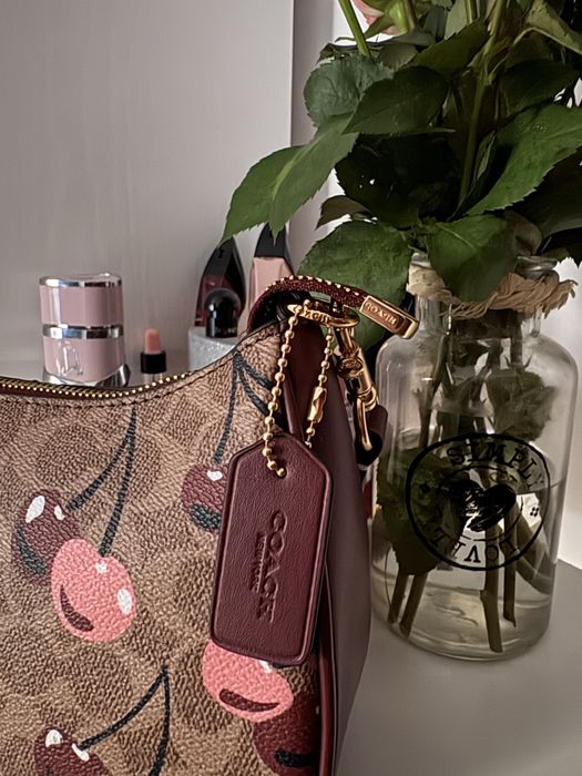 Geanta coach cherry