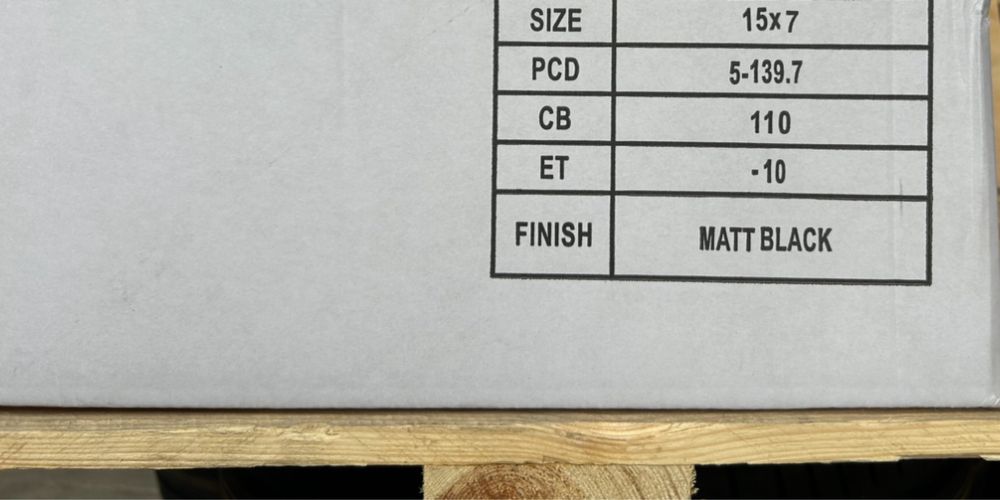 15" 5x139.7 Минусови Стоманени Джанти 4х4 Lada Niva/UAZ/Suzuki Vitara