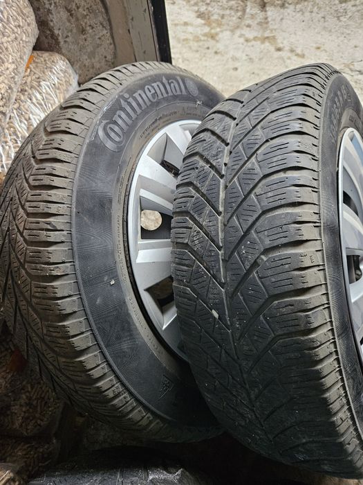 Anvelope iarnă cu jante de tablă