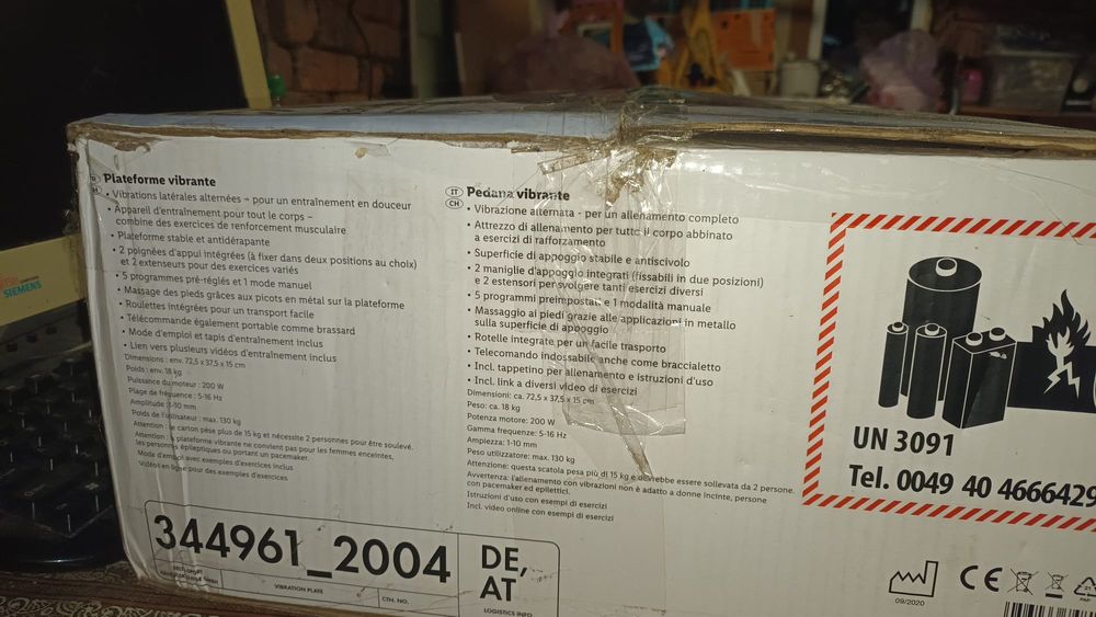 Aparat vibrator masaj